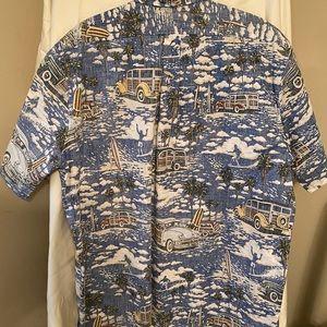 Reyn Spooner button down Hawaiian shirt.